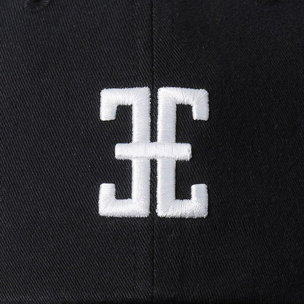 韓国ファッション【FOLNUA】Classic Logo Ball Cap 全2色 FOLNUA CLASSIC LOGO BALL CAP - BLACK | ファッション通販