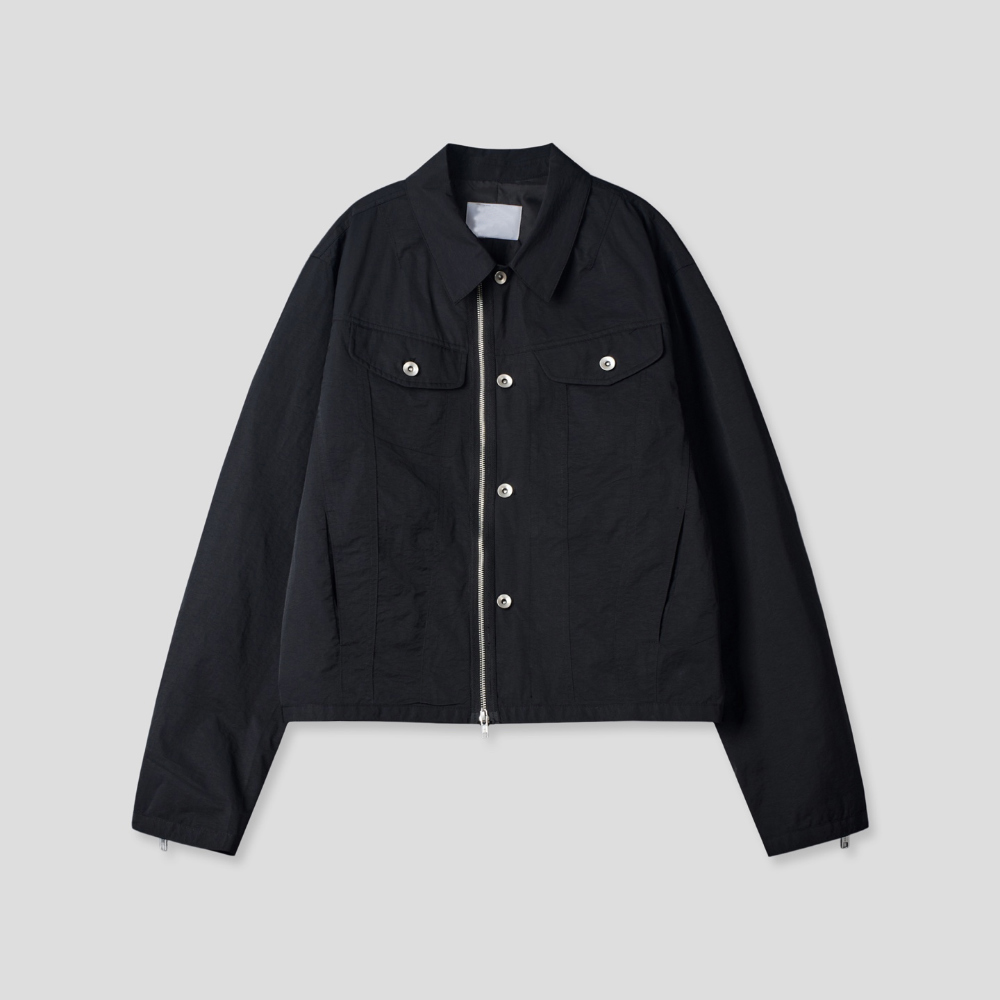 ANTHOLOGY TRUCKER JACKET ナイロン　トラッカージャケット ナイロントラッカージャケット | ファッション通販サイト NUGU