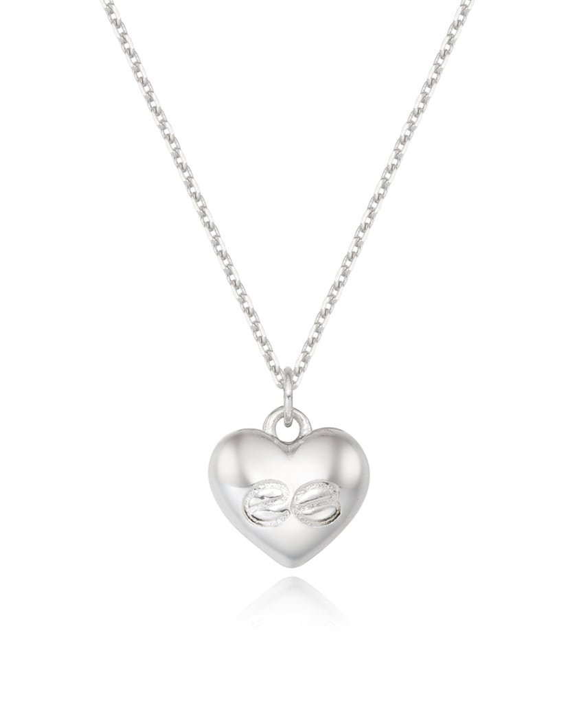 eb heart necklace