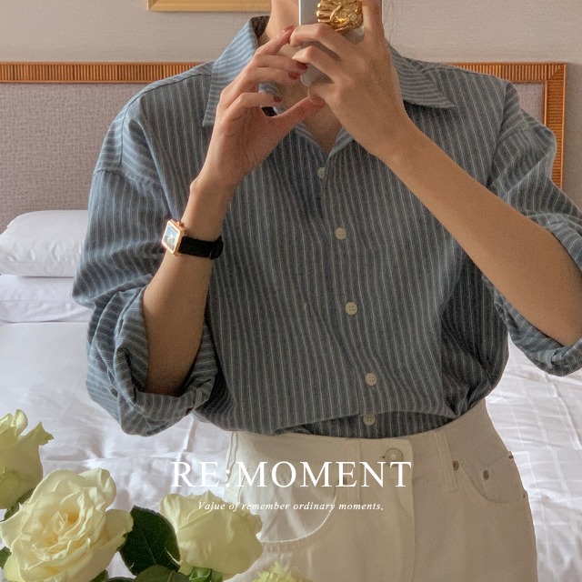 [original] Lowwayボーダー柄シャツ 2color!