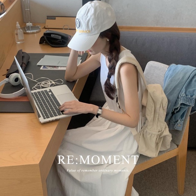 Layeredロングキャミワンピース