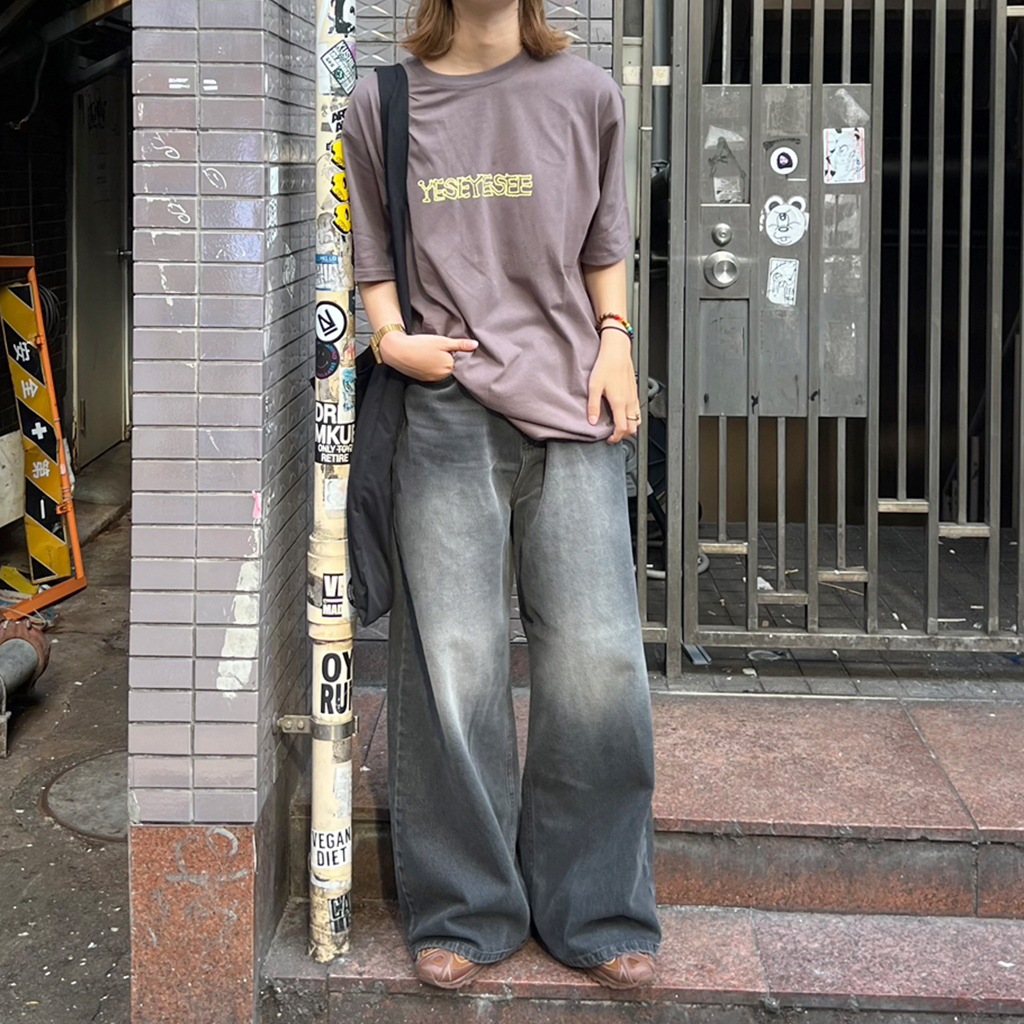 バックスリットロングデニムスカート | ファッション通販サイト NUGU