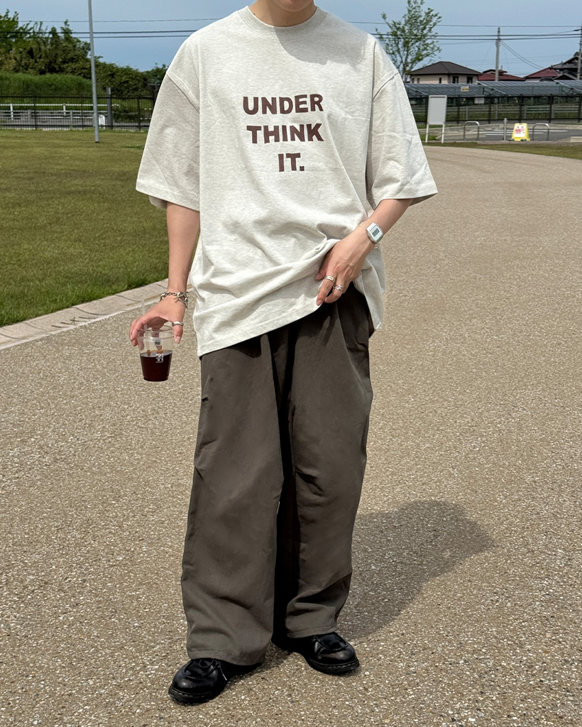 Y-3 19SS コットンスウェット パラシュートパンツ スウェット