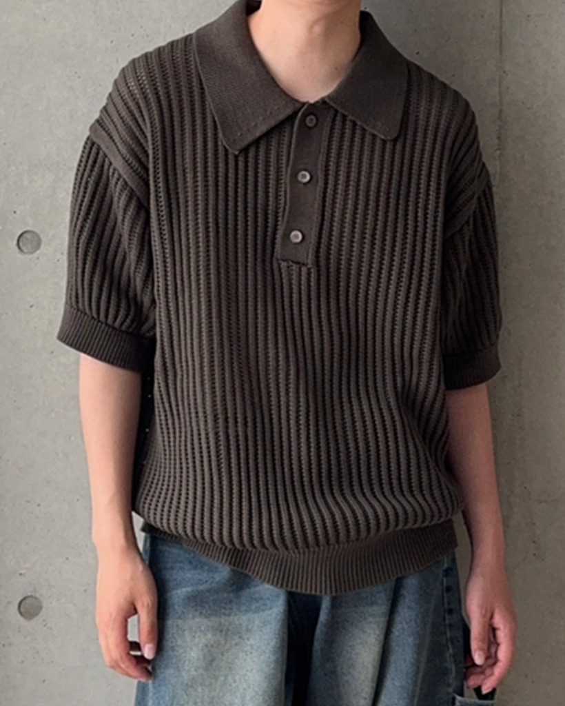 メッシュ ルーズ トップス 4色 ユニセックス シースルー cr9545 楽天市場】≪SALE 50%OFF≫【GENTIL】メッシュ編みknitプル