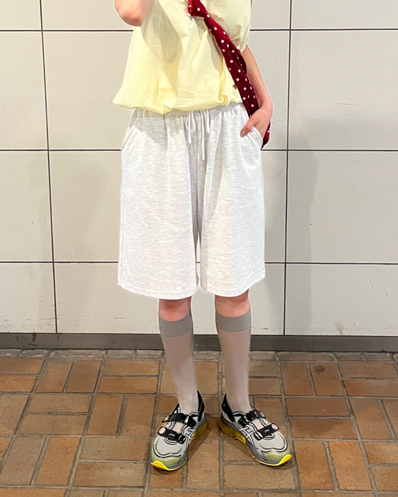 とうあ 完売品 BG UTILITY CROPPED PANTS ハーフパンツ BG