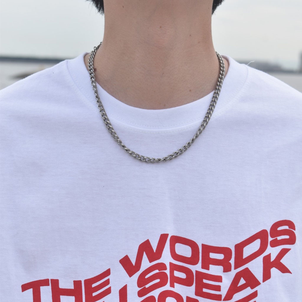 サージカルステンレスチェーンネックレス