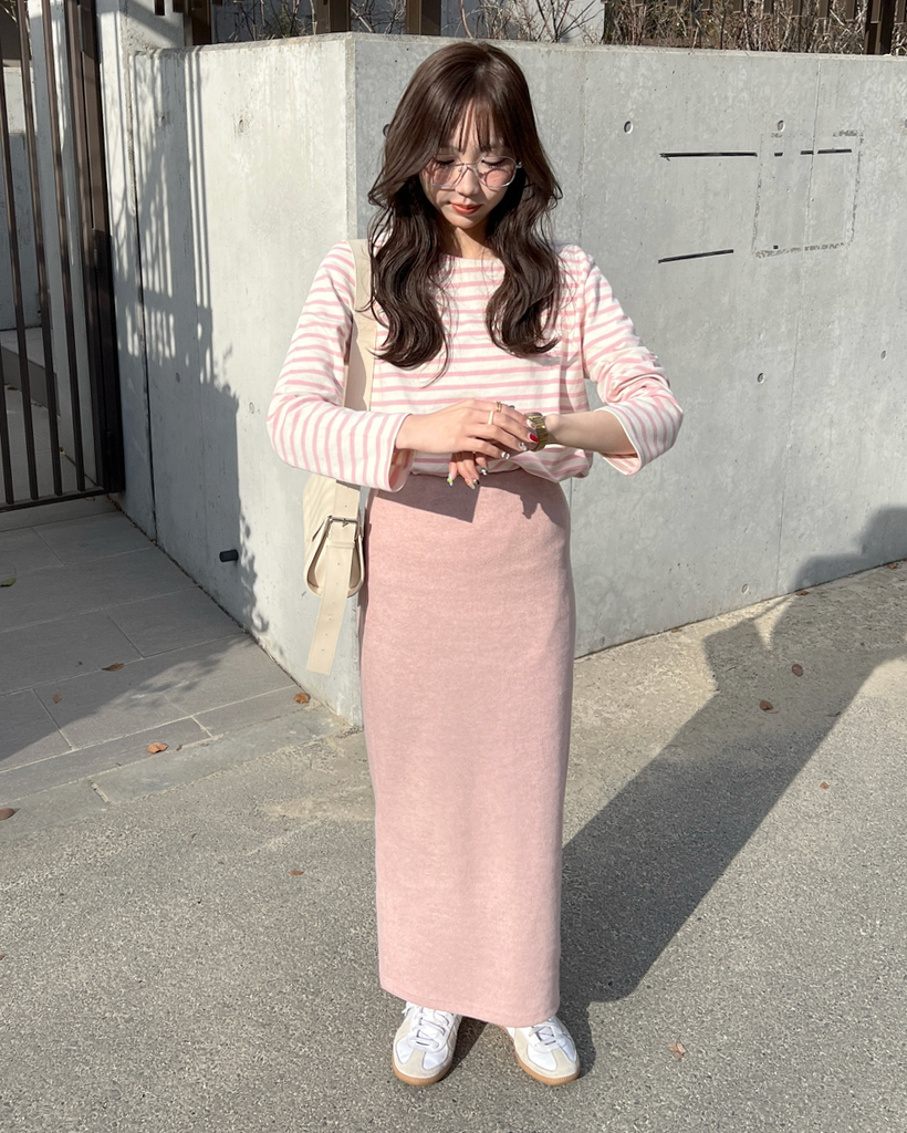 シンプルニットスカート | ファッション通販サイト NUGU