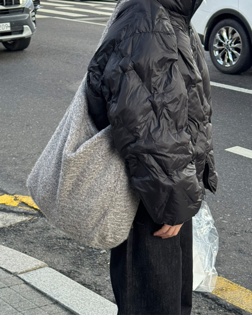 ブークレテクスチャーショルダーバッグ