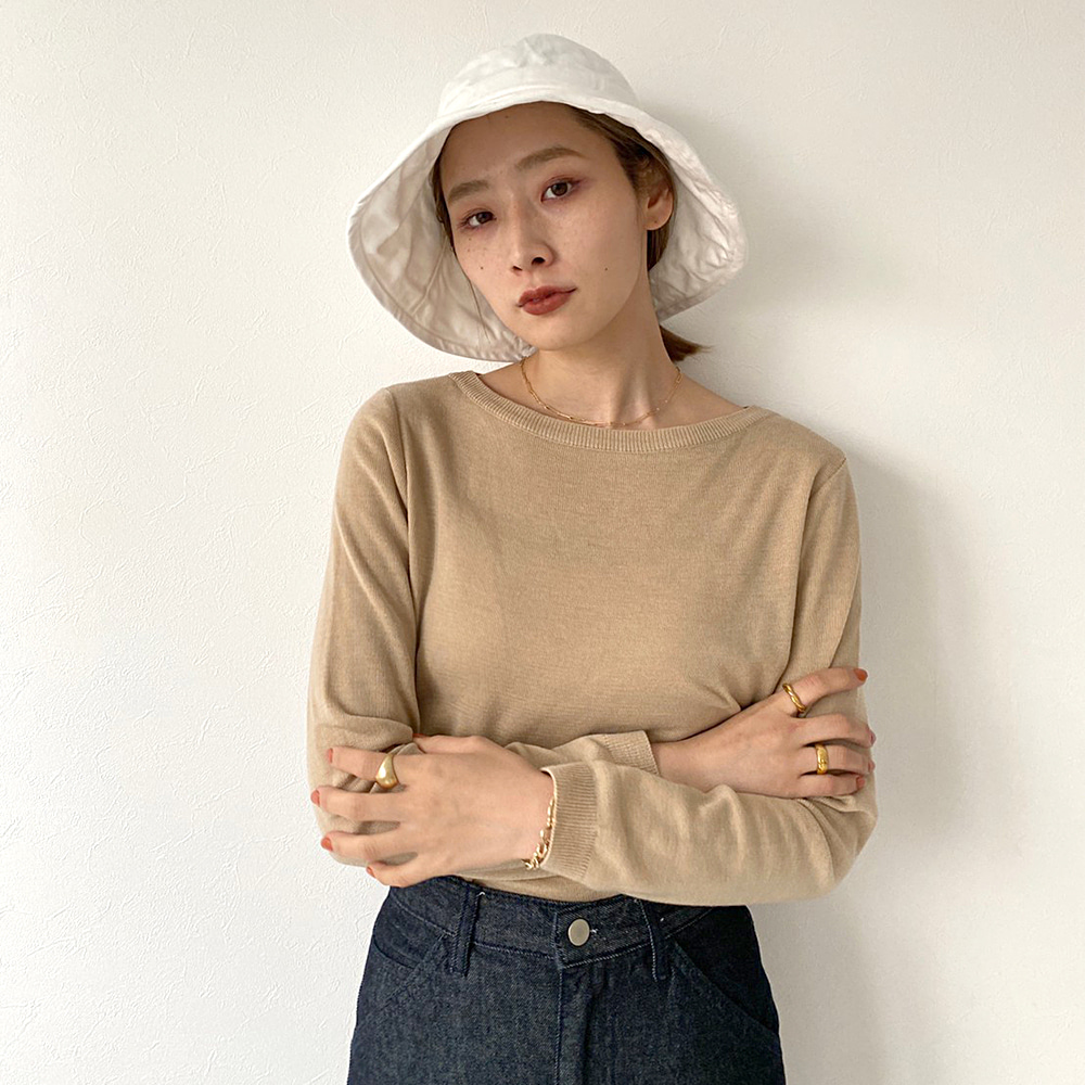 koy boat neck knit | ファッション通販サイト NUGU