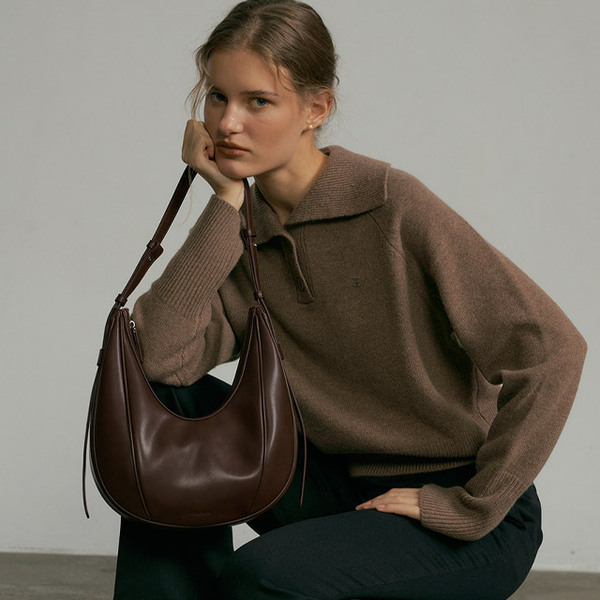 FOLNUA ■ OVAL BAG - PLAIN MUSINSA | FOLNUA BIG OVAL BAG - PLAIN [2COLOR]
