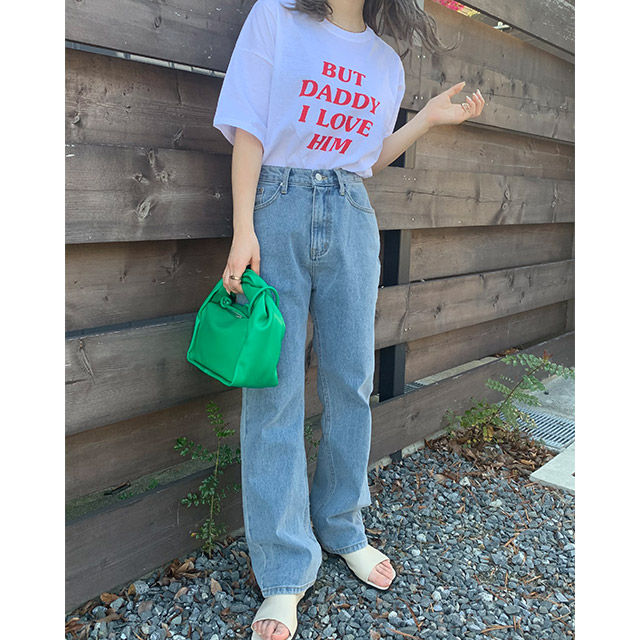 daddy love lettering t | ファッション通販サイト NUGU
