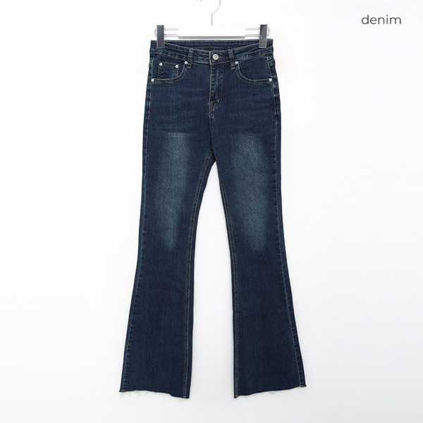 eneu ポケットフレアデニム 002 FLARE DENIM [BLACK USED] - WUNDER 大阪 セレクトショップ