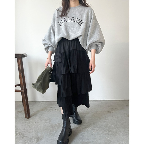SALE) アンバランスカンカンスカート | ファッション通販サイト NUGU