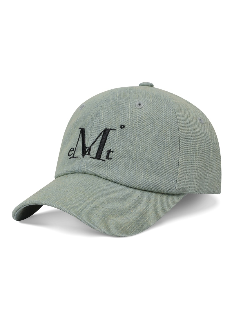 MUCENT SIGNATURE BALL CAP (Tin washing denim) キャップ
