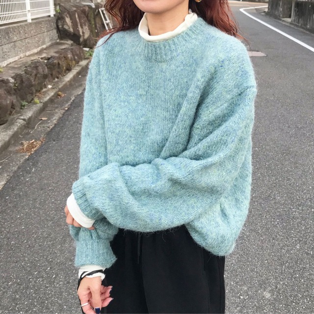 カラーハンドメイドニット | ファッション通販サイト NUGU