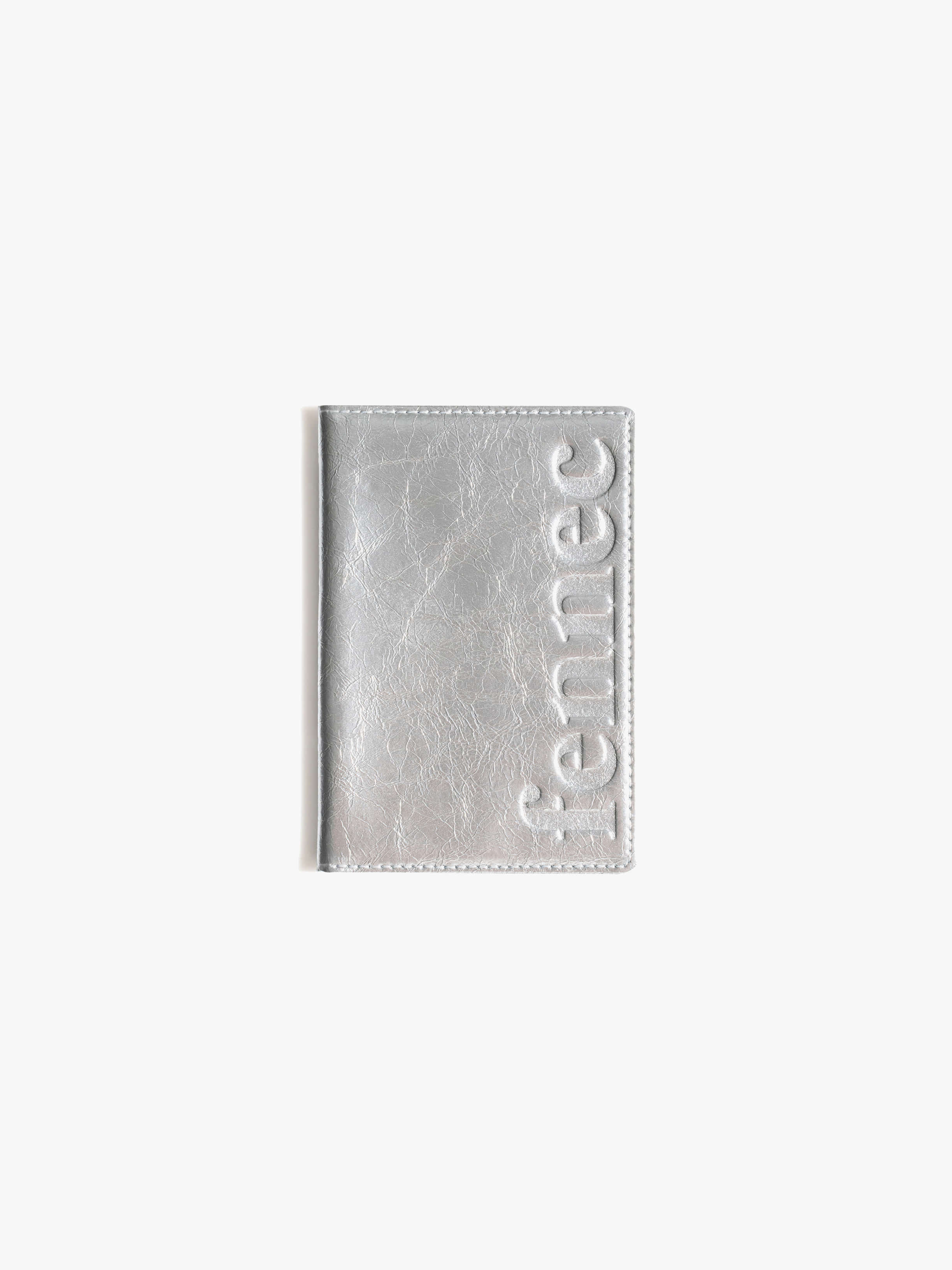 カードケース・名刺入れ Fennec CRINKLE PASSPORT CASE SILVER CRINKLE PASSPORT CASE - SILVER | ファッション通販サイト NUGU