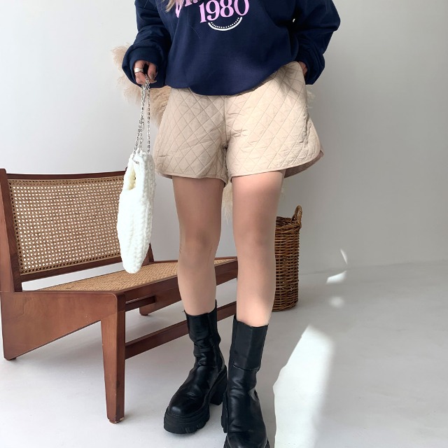 SALE) キルティングショートパンツ | ファッション通販サイト NUGU