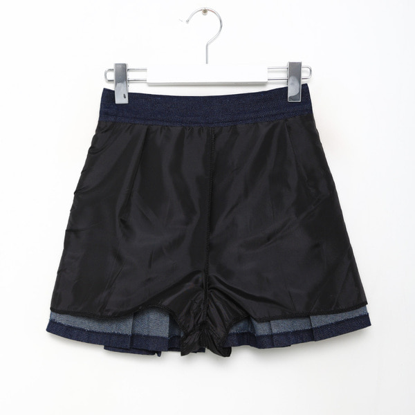 ZEROPLANET ニキータ デニム プリーツ スカート パンツ プリーツデニムミニスカート | ファッション通販サイト NUGU