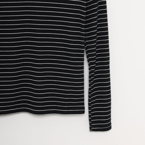 ストライプタートルネックTシャツ | ファッション通販サイト NUGU