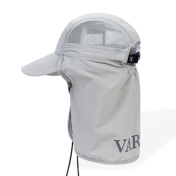 キャップ VARZAR Reflecting logo sunshield 2way camp cap gray Reflecting Logo Sun Shield 2way Camp Cap Gray | ファッション
