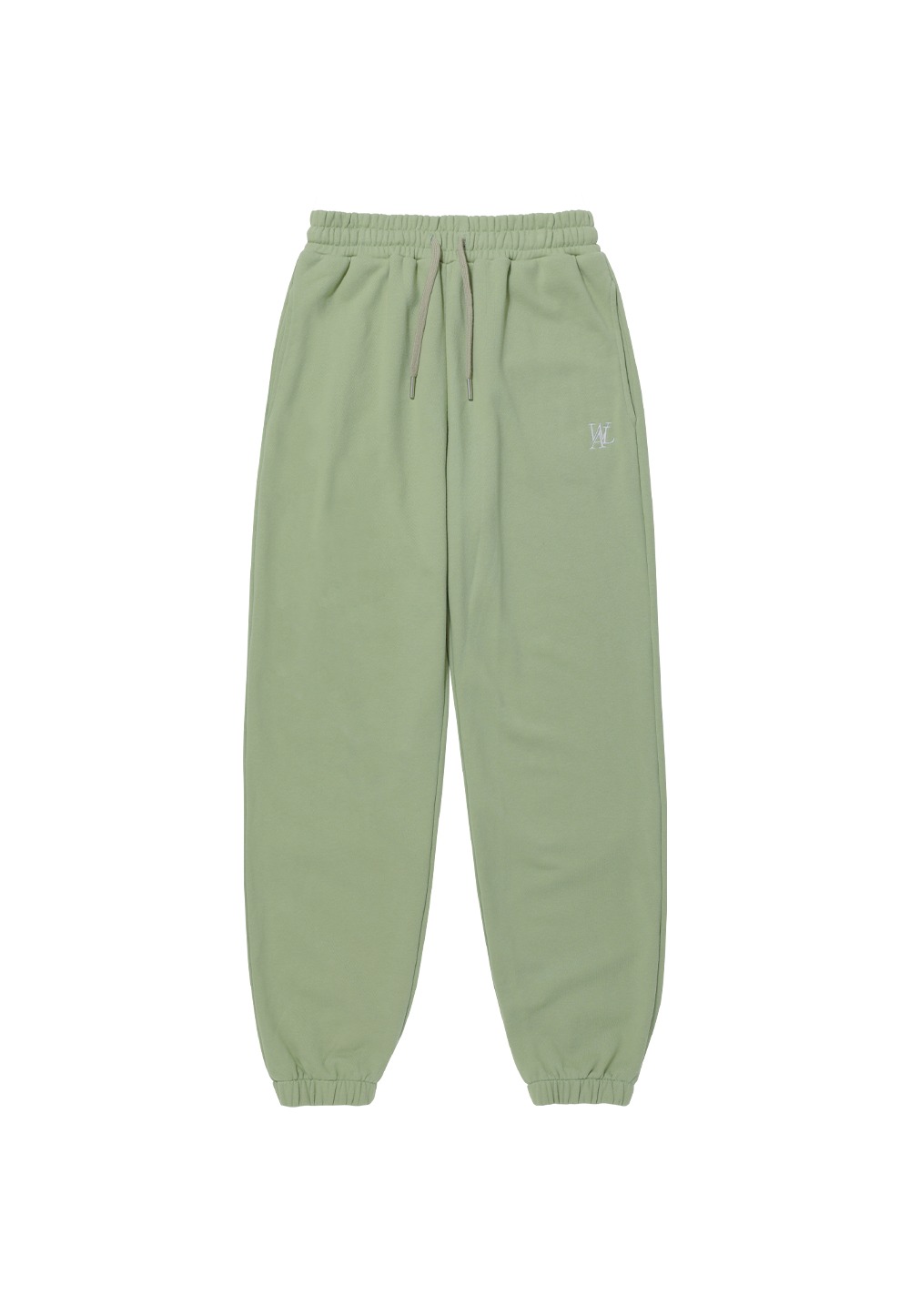 パンツ WOOALONG Signature relax wide pants LIGHT GREEN WL230JLP02U Signature relax wide pants - LIGHT GREEN | ファッション通販