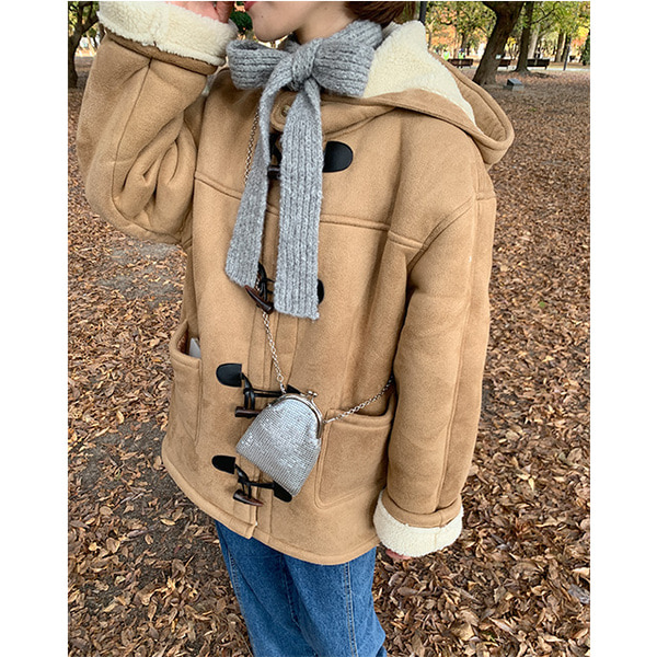 な*お様 ♡ニット ネクタイ 細め マフラー ターコイズ系 1点