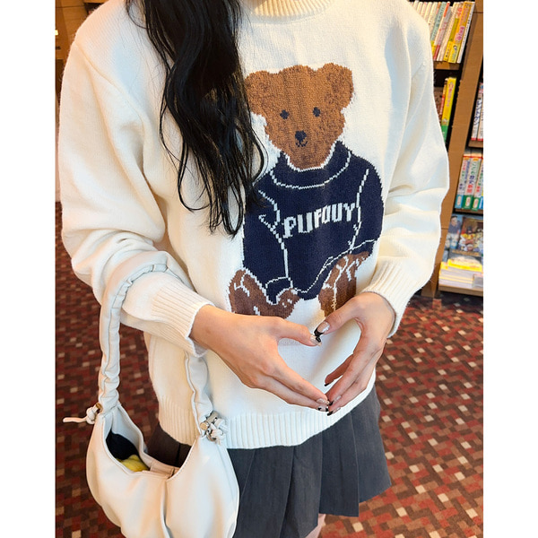 teddy bearニット | ファッション通販サイト NUGU