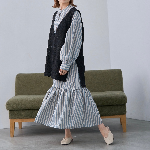 カジュアルデニムベスト | ファッション通販サイト NUGU