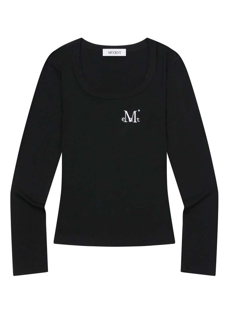 DACIAN SLIM FIT U-NECK T (5Color)