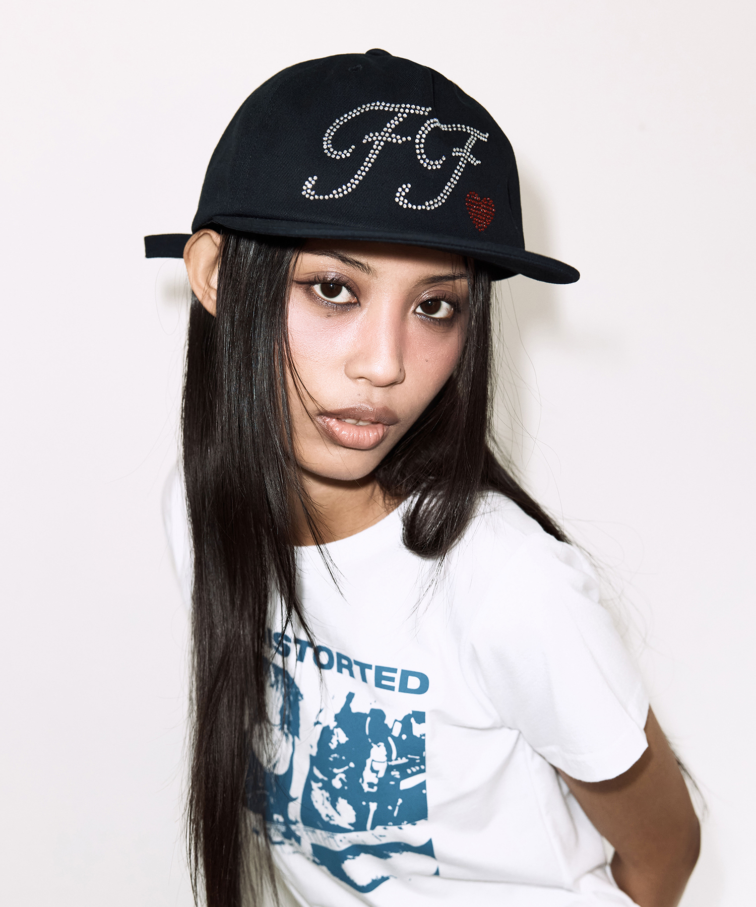 GLINT FF CAP (NAVY) F26QE992