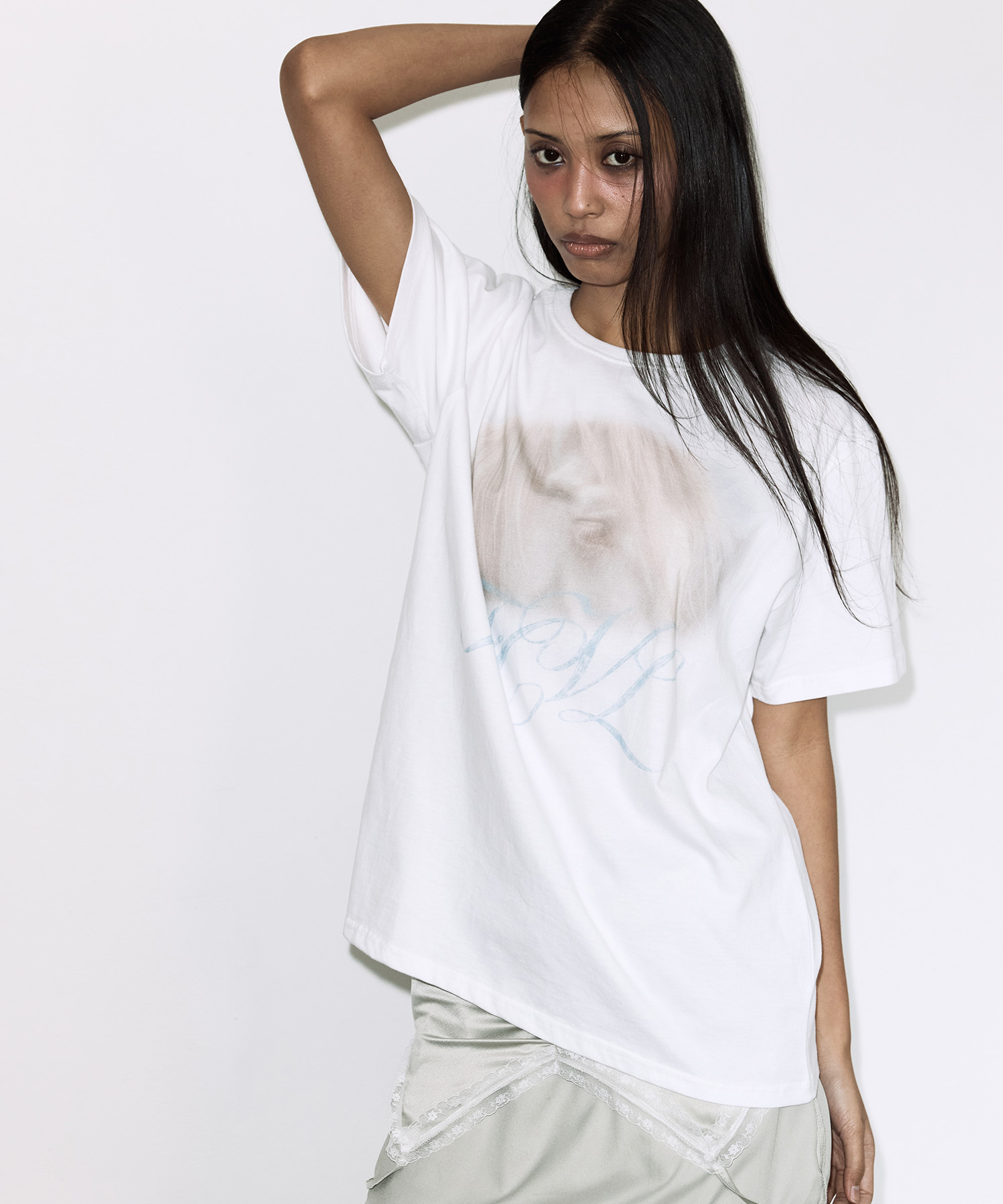 FCL HORSE TEE (WHITE) F26QB119