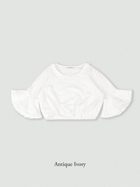 MY SAMOYED] Cherubic Vintage Blouse (Antique Ivory) | ファッション