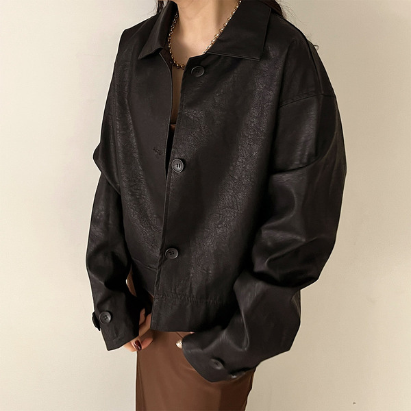 クロップレザージャケット | ファッション通販サイト NUGU