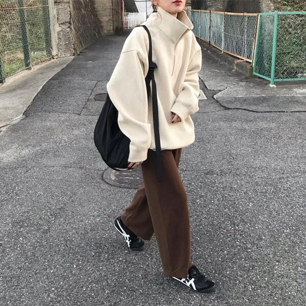 アーカイブ古着 PeRMANeNTe シワ加工 ハイネックシアートップス アーカイブ古着 PeRMANeNTe シワ加工 ハイネックシアートップス
