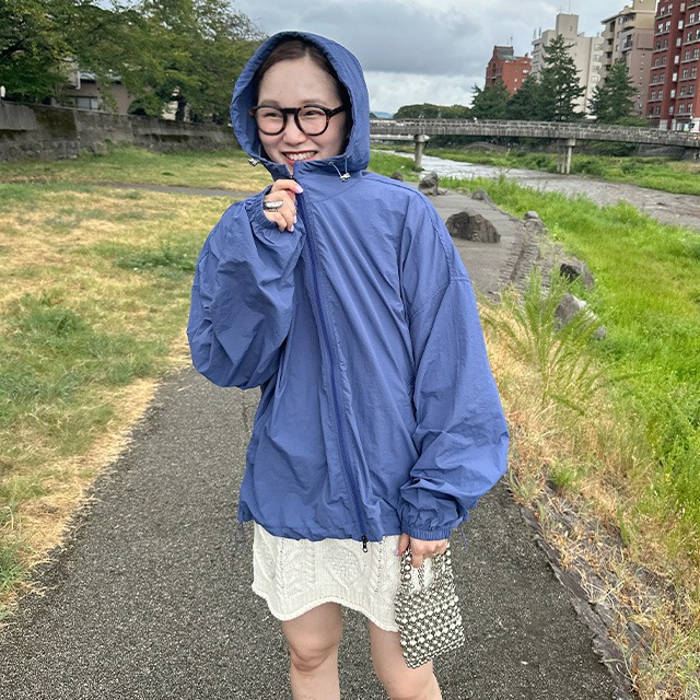 フーディウィンドーブレーカー | ファッション通販サイト NUGU