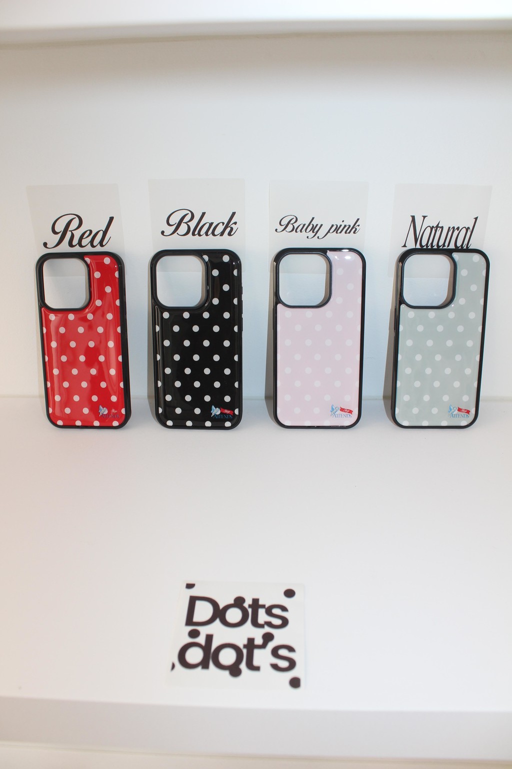 Dots dot's case(black)