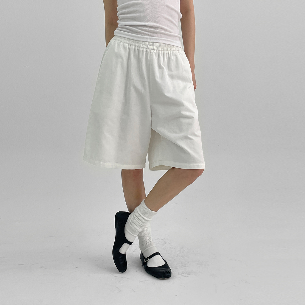 カーゴポケットゴムY2Kトレーニングショートパンツ