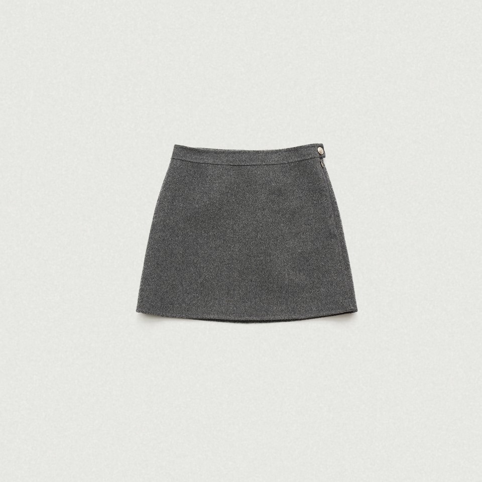 W) Teo Cotton All Day Hood Zip-Up - Melange Gray