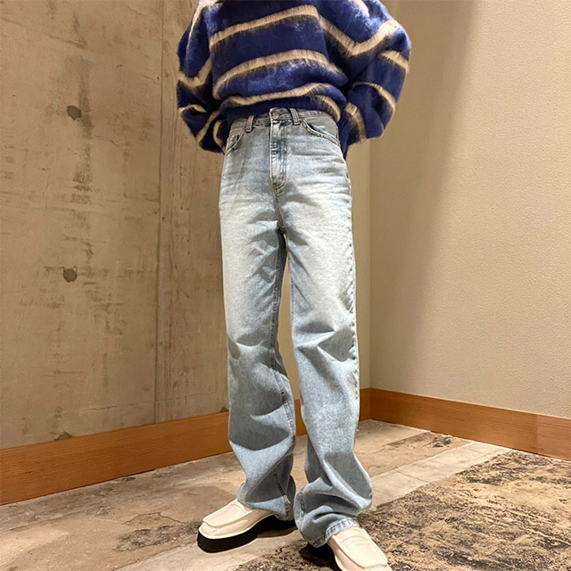 パンツ GIUNON straight denim pants mystic NUGU ストレートデニムパンツ | ファッション通販サイト NUGU
