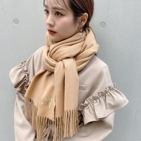 ❤*格様 ベージュ カシミヤマフラー 販売終了】JMLカシミヤマフラー | ファッション通販サイト NUGU