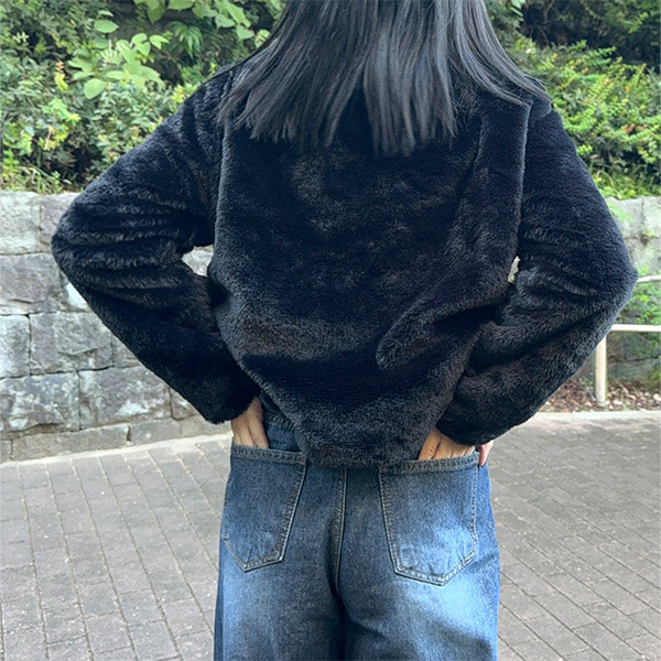 再販 nugu／フェイクウールファージャケット ボリュームフェイクファージャケット | ファッション通販サイト NUGU