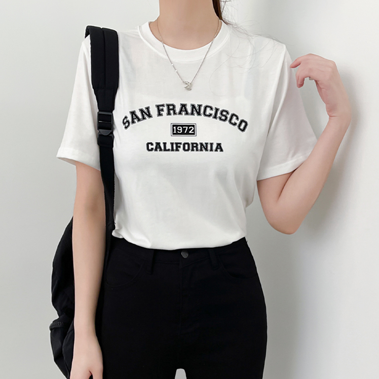 レタリング半袖Tシャツ | ファッション通販サイト NUGU