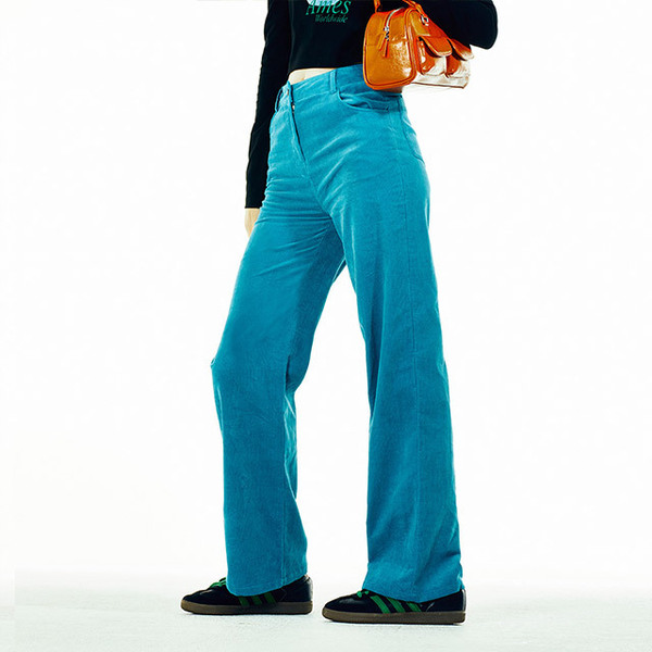 CORDUROY PANTS BLUE | ファッション通販サイト NUGU