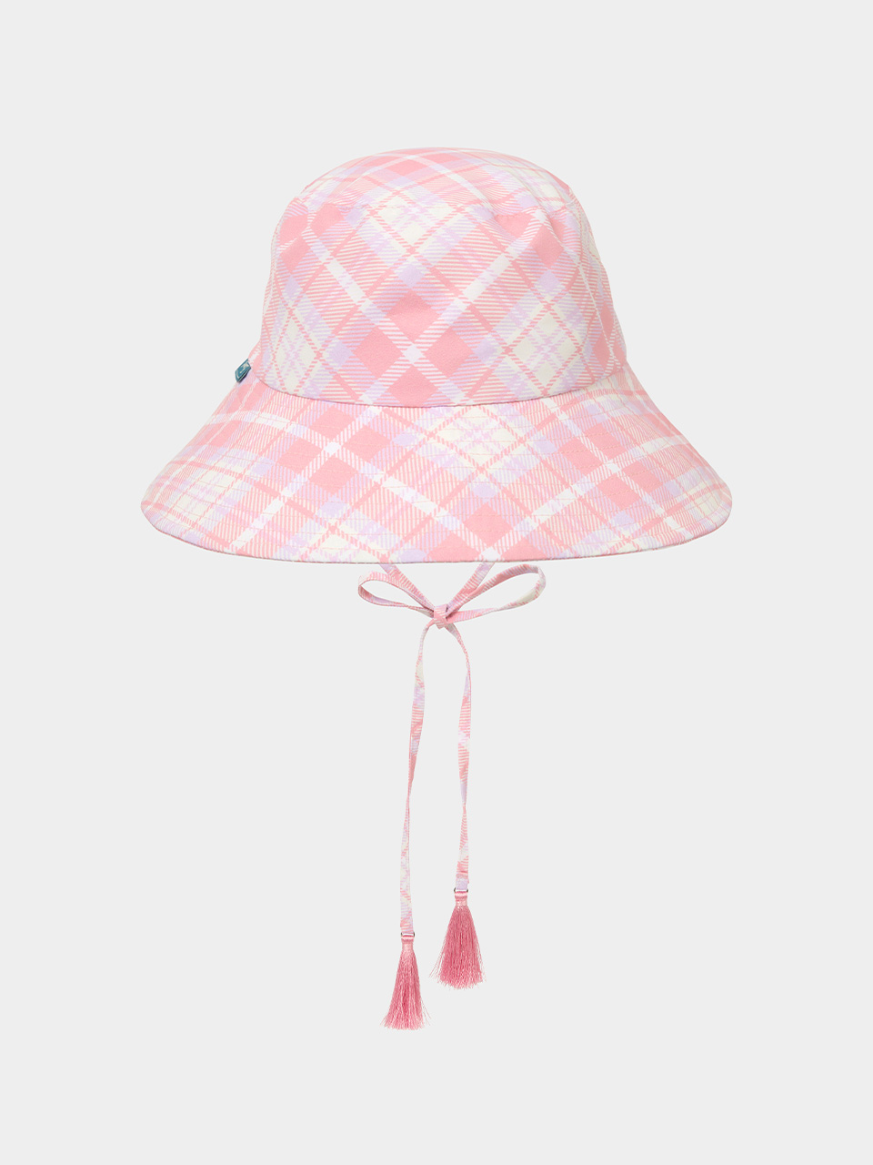 SUMMER BREEZE TASSEL BUCKET HAT PINK