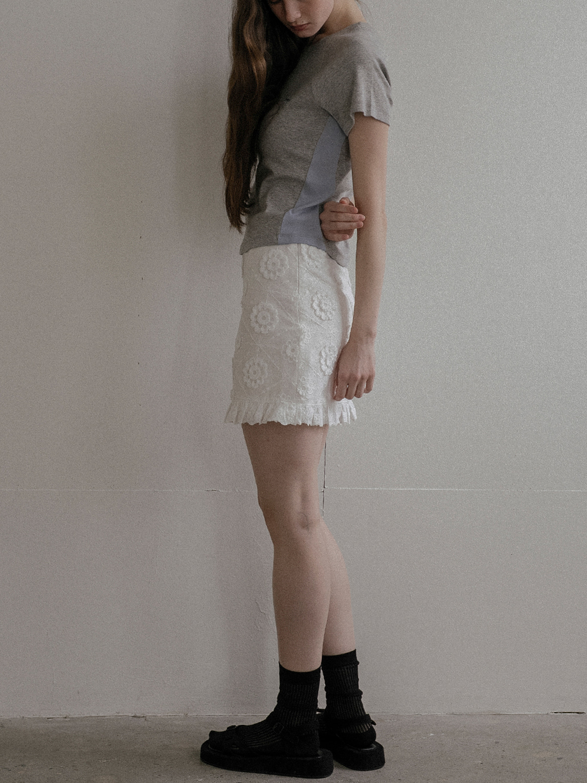 Color raglan t-shirt FRSP02TS17_Melange