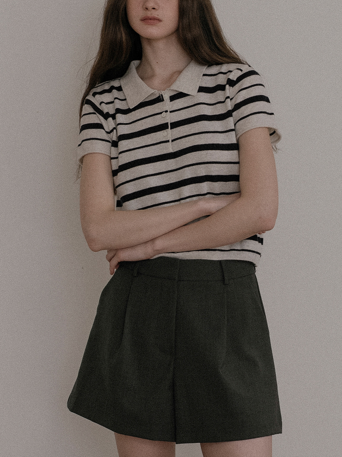 Collar pk knit FRSP02TN04_Cream