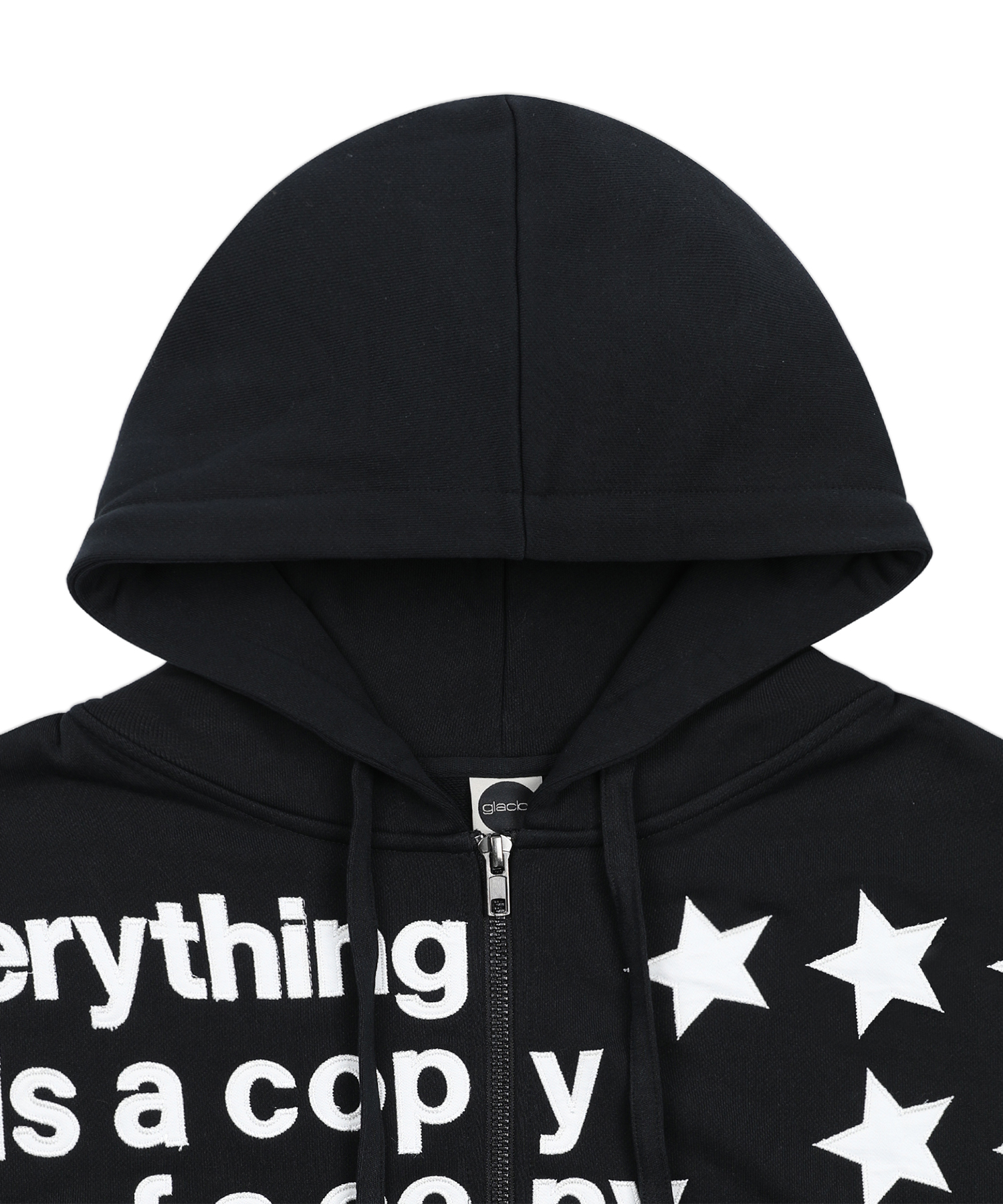 GHD038 COPY CLUB Zip-Up Hoodie (BLACK) | ファッション通販