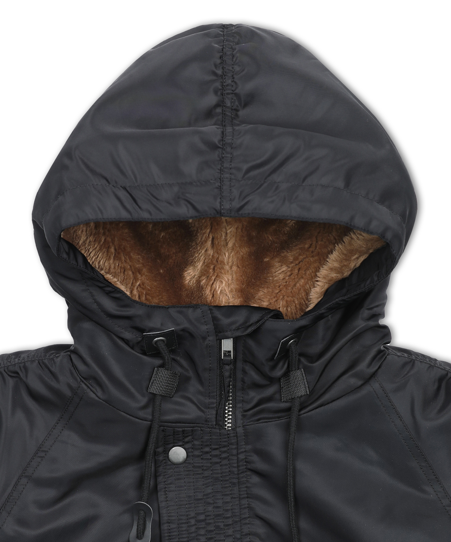 GJ107 Reworked N2B Nylon Short Parka (BLACK) | ファッション通販