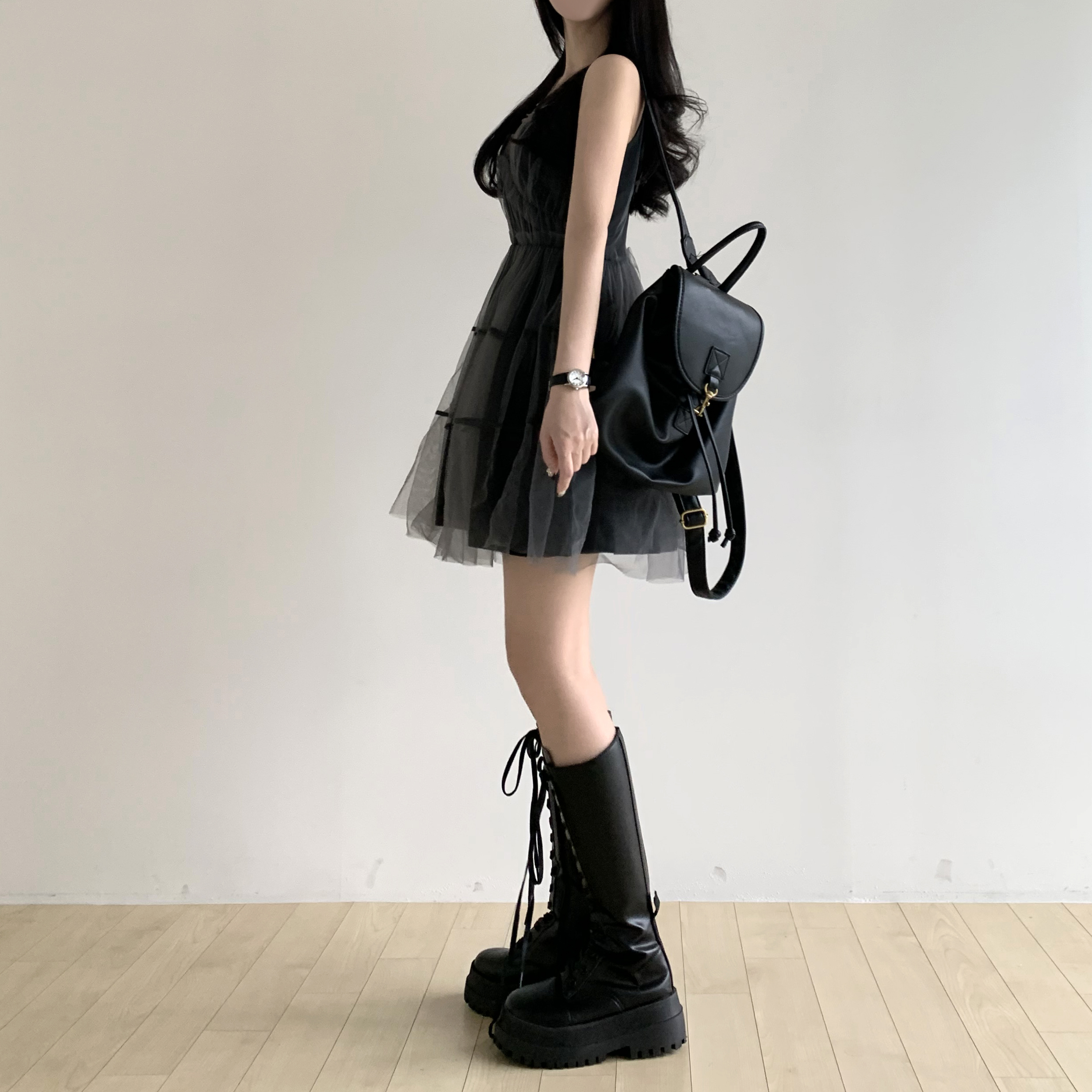 シフォン使いのニットチュニック セール】 【大きいサイズ】プリモーディアルニットチュニック