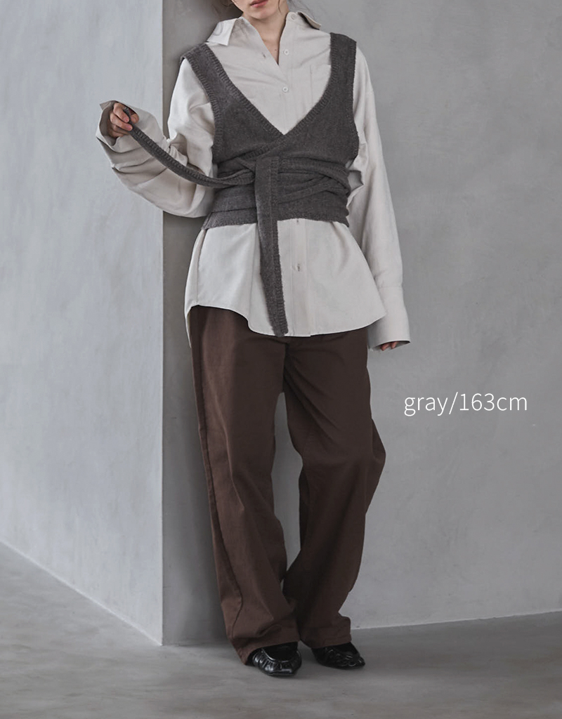 カシュクールベスト